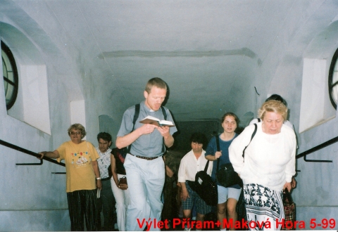 Výlet do Příbrami a na Makovou Horu, květen 1999