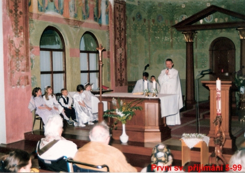 První svaté přijímání, květen 1999