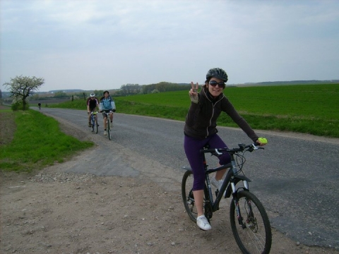 Výlet na kolech, duben 2011