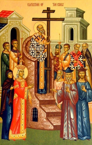 5. neděle postní (obraz Nalezení a vyzdvižení kříže)